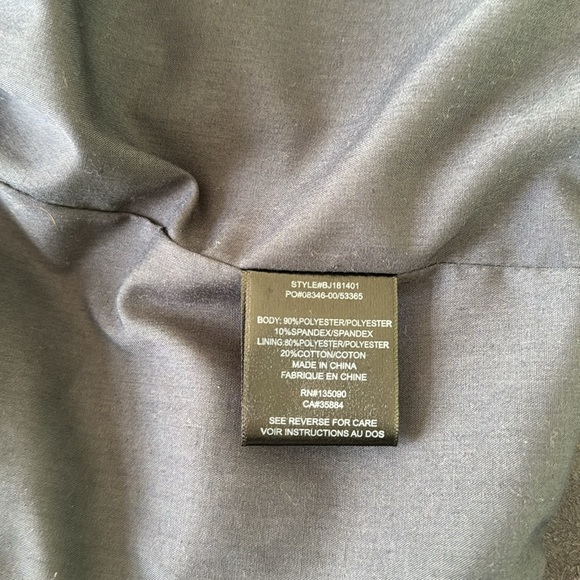 Black Swan Suede Jacket in Blue Stone - Picture 9 of 10